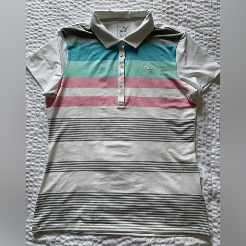 PUMA GOLF  shirt woman size medium